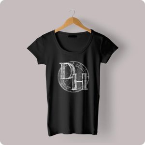 Camiseta entallada. Color negro